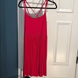 Old Navy Vibrant Pink Strappy Dress